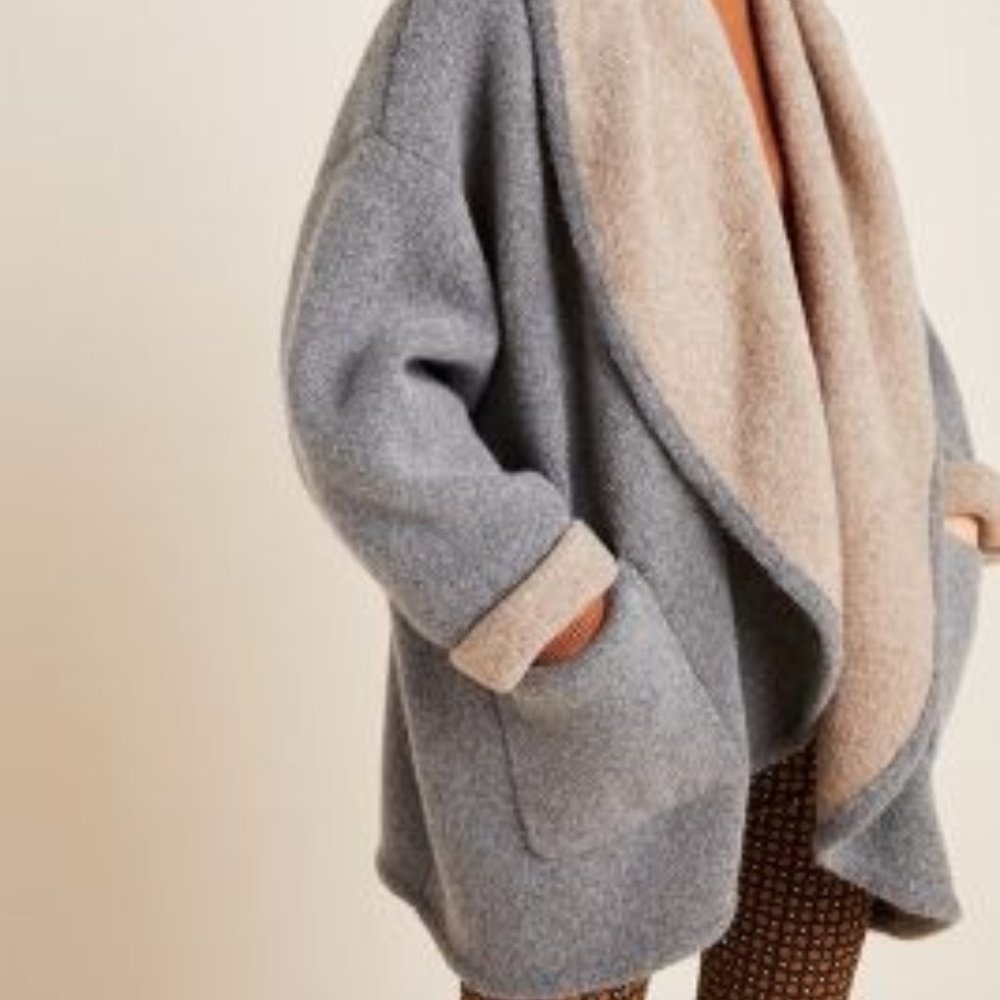 Anthropologie Hygge Coccoon Open Cardigan